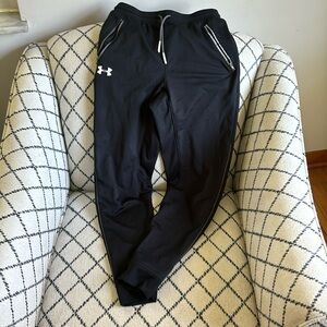 Under Armour Black Boys Sweatpants